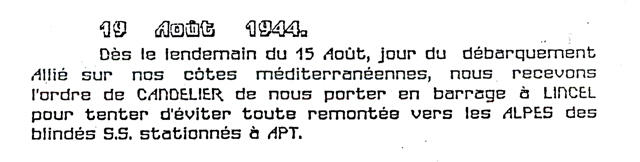 Témoignage du Capitaine Allibert, responsable de l'armée secrète Témoignage du Capitaine Allibert, responsable de l'armée secrète